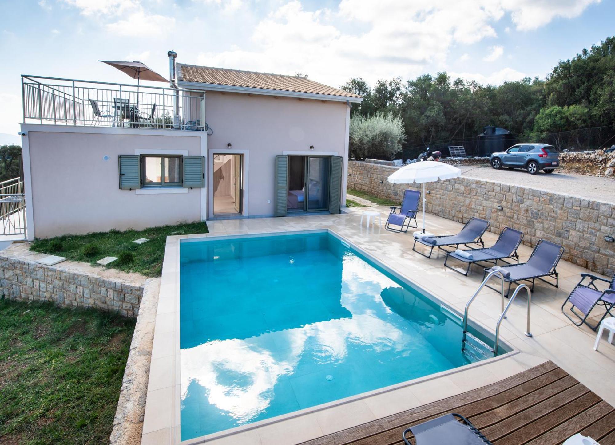 Villelia View Villas 1 Apólpena Kültér fotó